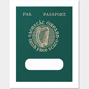 Irish Free State Passport Posters and Art